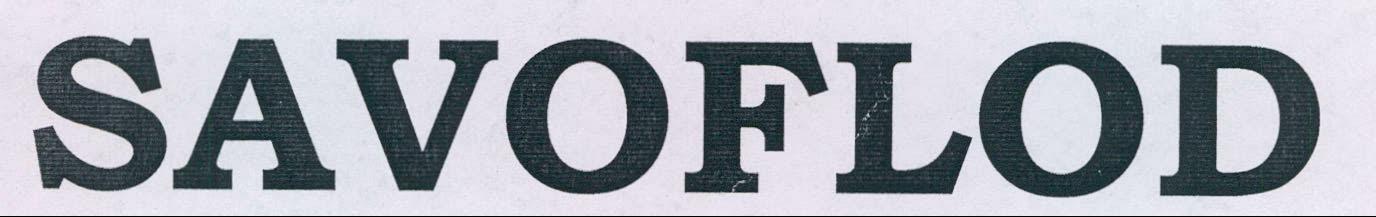 Savoflod Device mark 2171177 Trademark