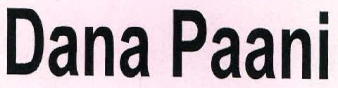Dana Paani Device mark 2203563 Trademark