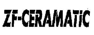 Zf-ceramatic (logo) Device mark 1919915 Trademark