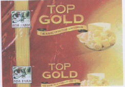Top Gold (label) Device mark 2187180 Trademark