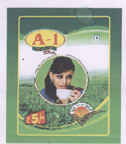 A-1 Gold Tea (device Of Woman) Device mark 2202028 Trademark