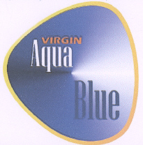 Virgin Aqua Blue (label) Device mark 2213731 Trademark
