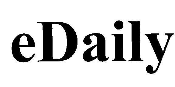 Edaily (device) Device mark 2189177 Trademark