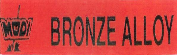 Bronze Alloy (label) Device mark 2234147 Trademark
