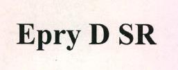 Epry D Sr Device mark 2227606 Trademark