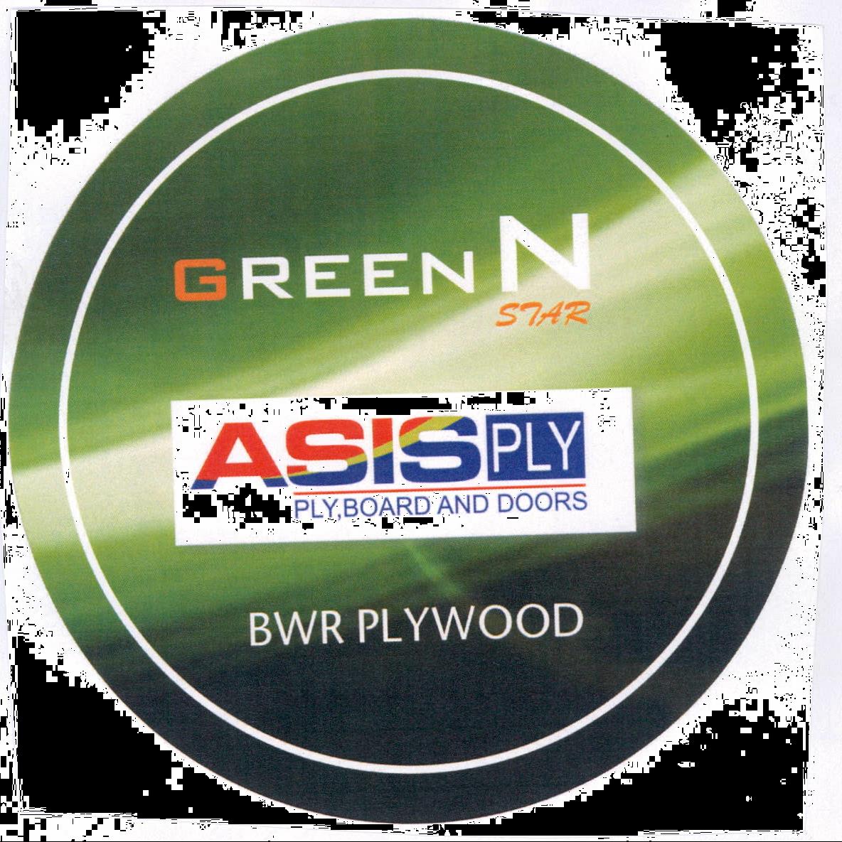 Green Star Asis Ply Device mark 2050644 Trademark