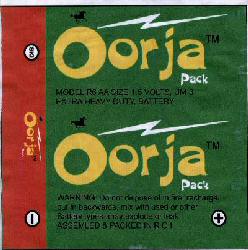 Oorja With Label. Device mark 1629877 Trademark