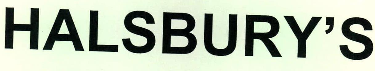 Halsbury's Device mark 2202899 Trademark