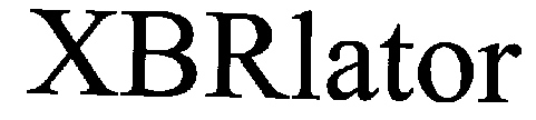 Xbrlator (label) Device mark 2217722 Trademark