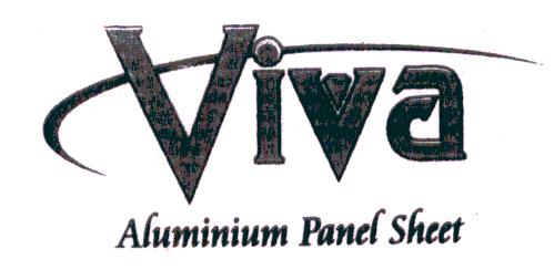 Viva Aluminium Panel Sheet (special Form Of Writing) Device mark 1568358 Trademark