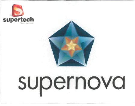 Supernova Supertech (logo) Device mark 2242688 Trademark