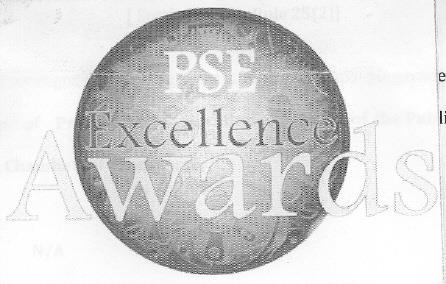 Pse Excellence Awards Device mark 2227898 Trademark