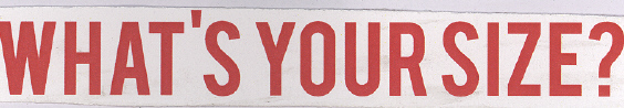 What's Your Size? Device mark 2233400 Trademark