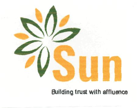Sun Building Trust With Affluence (logo) Device mark 2242592 Trademark