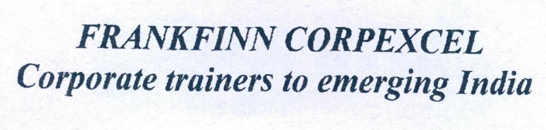 Frankfinn Corpexcel Corporate Trainers To Emerging India Device mark 2233275 Trademark