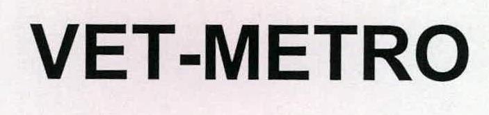 Vet-metro Device mark 2245098 Trademark