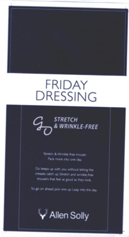 Allen Solly Friday Dressing Device mark 2244952 Trademark