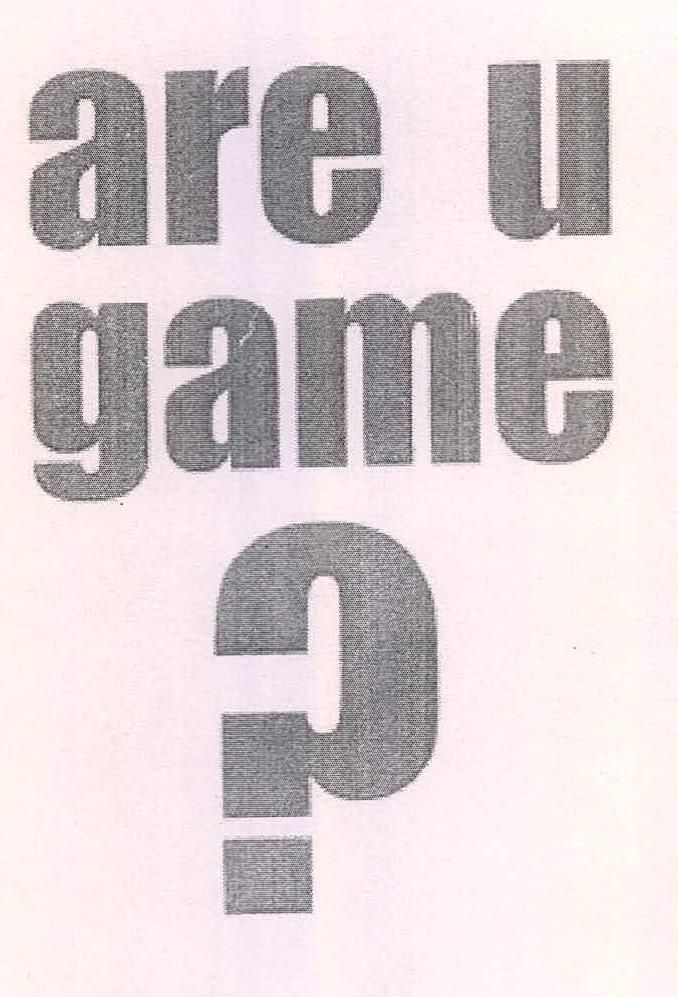 Are U Game ? Device mark 2220416 Trademark