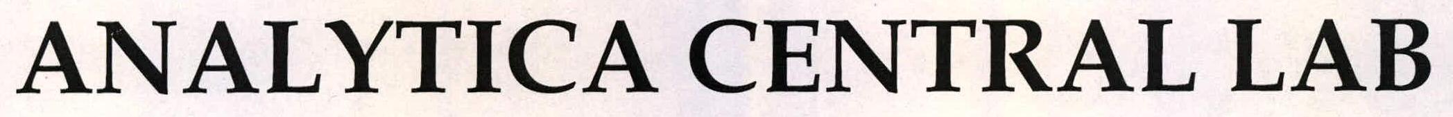 Analytica Central Lab Device mark 2213531 Trademark