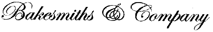 Bakesmiths & Company (label) Device mark 2097585 Trademark