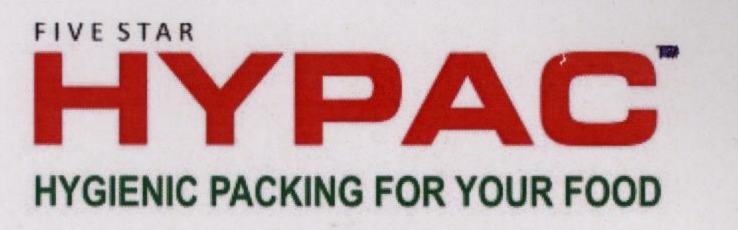 Five Star Hypac Hygienic Packing For Your Food Device mark 1974559 Trademark