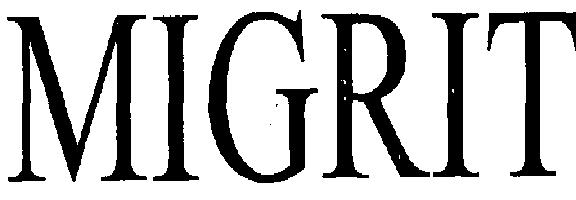 Migrit (label) Device mark 2275053 Trademark