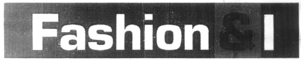 Fashion & I (label) Device mark 1615611 Trademark