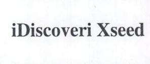 Idiscoveri Xseed Device mark 1608007 Trademark