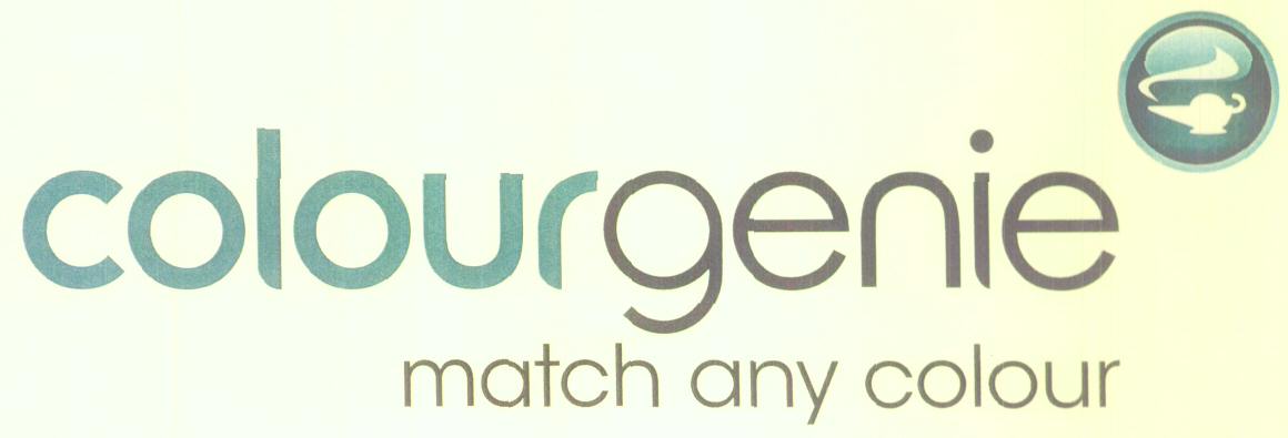 Colour Genie (label) Device mark 1623787 Trademark