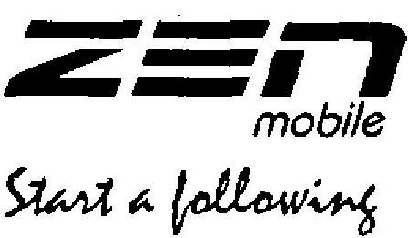 Zen Mobile Start A Following Device mark 1989194 Trademark