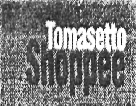 Tomasetto Shoppee (label) Device mark 2268286 Trademark