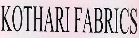 Kothari Fabrics Device mark 2320336 Trademark