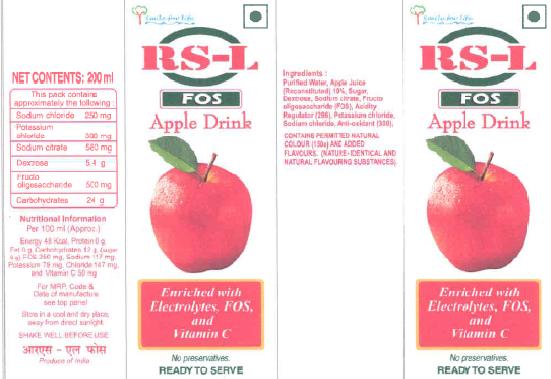 Rs-l Fos Apple Drink Device mark 2351433 Trademark