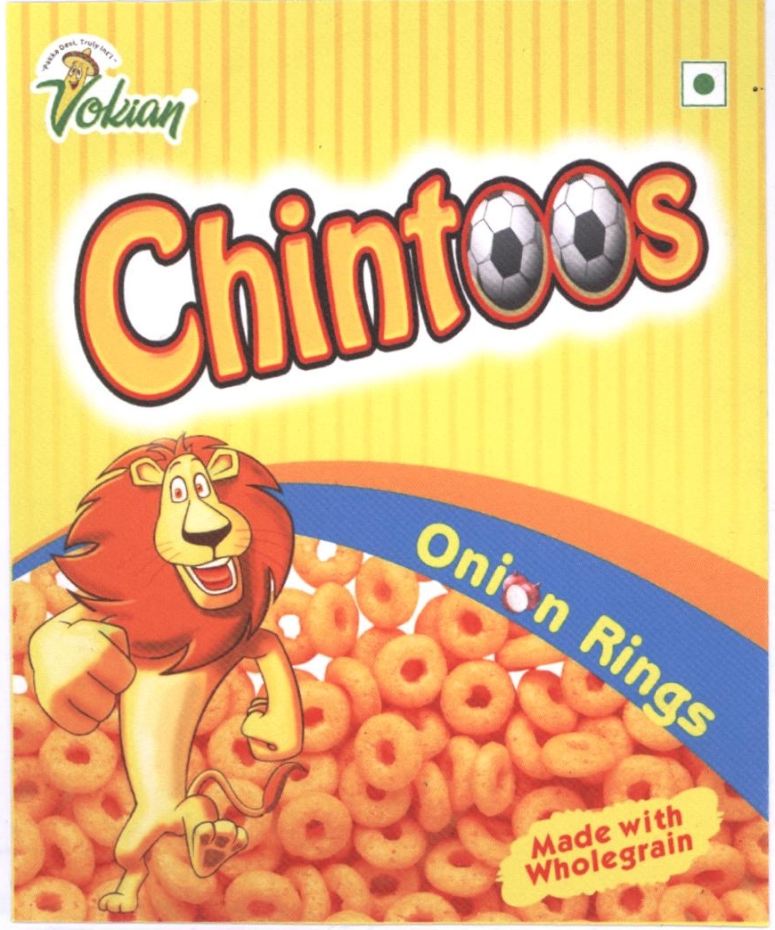 Vokian Chintoos Onion Rings Device mark 2183160 Trademark