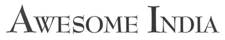 Awesome India Device mark 1662602 Trademark