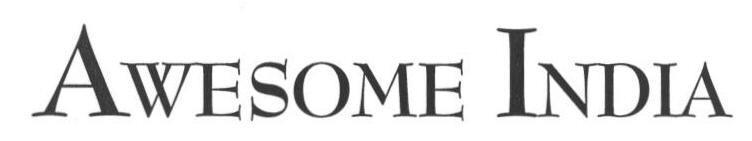 Awesome India (label) Device mark 1662619 Trademark