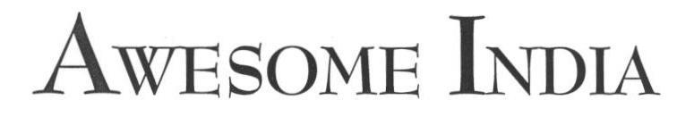 Awesome India Device mark 1662630 Trademark