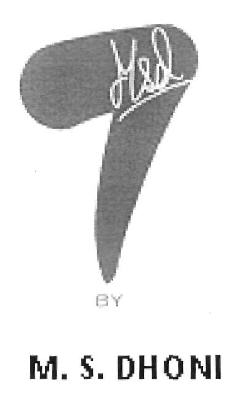 M.s. Dhoni (device) Device mark 2335075 Trademark