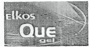 Elkos Que Gel Device mark 2367438 Trademark