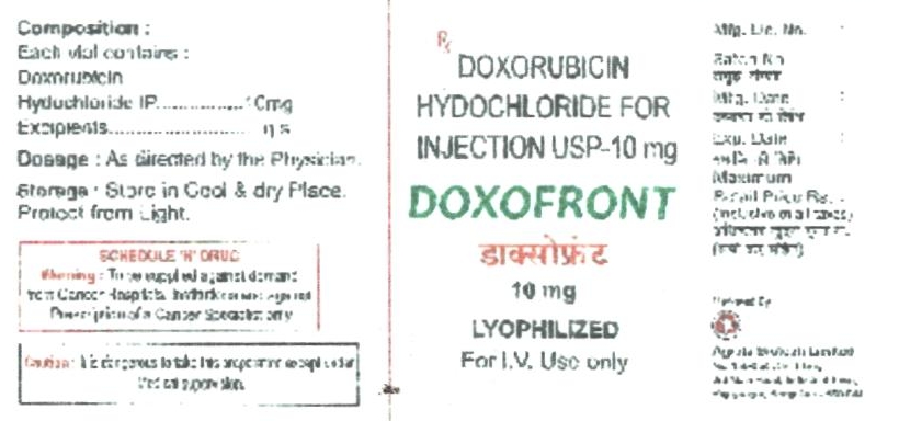 Doxofront Device mark 2198970 Trademark