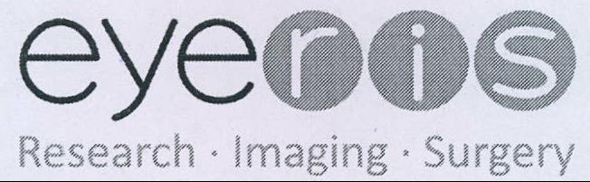 Eyeris Research. Imaging. Surgery Device mark 2135190 Trademark