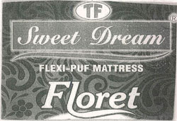 Floret With Tf Logo And Word Sweet Dream Device mark 2350542 Trademark