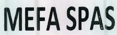 Mefa Spas Device mark 2382995 Trademark