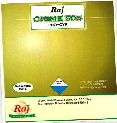 Raj Crime 505 Pro+cyp Device mark 2354077 Trademark