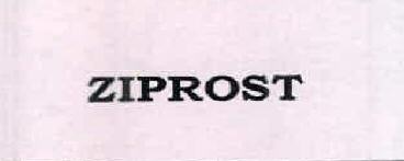 Ziprost Device mark 2368790 Trademark