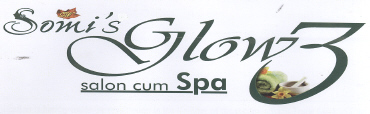 Somi's Glowz Salon Cum Spa (label) Device mark 2174387 Trademark