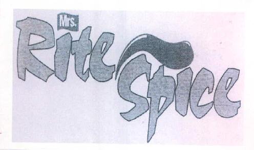 Mrs. Rite Spice Device mark 2438571 Trademark