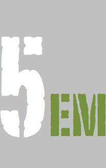 5em (label) Device mark 2197785 Trademark