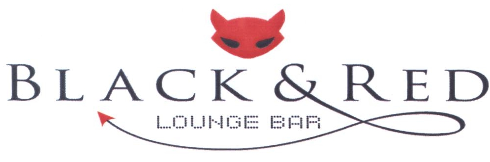 Black & Red Lounge Bar Device mark 2245684 Trademark