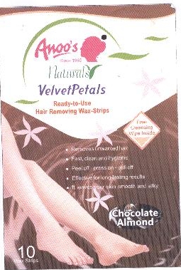 Anoo's Naturals Velvetpetals Device mark 2090407 Trademark